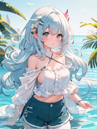 爱情片中的户外聚会：模特服装的浪漫与现实
